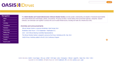 Desktop Screenshot of oasis-idtrust.org
